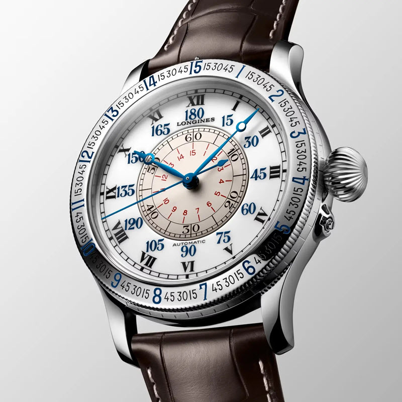 Đồng hồ Longines Heritage L2.678.4.11.0 Lindbergh Hour Angle 47.5mm cao cấp