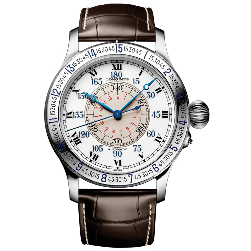 Đồng hồ Longines Heritage L2.678.4.11.0 Lindbergh Hour Angle 47.5mm cao cấp