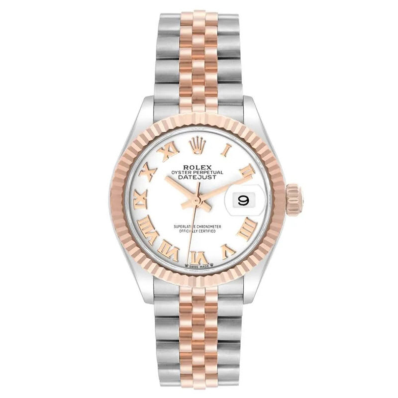 Đồng hồ Rolex Lady-Datejust 279171 28mm Everose Rolesor White chính hãng