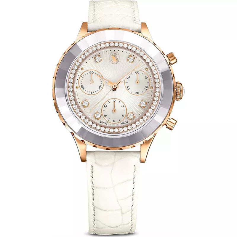 Đồng hồ Swarovski Octea Chrono Watch 37mm tỉ mỉ trong từng chi tiết