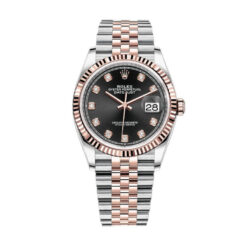 Đồng hồ Rolex Datejust 126231 Diamond Fluted Dial Steel Rose Gold chính hãng