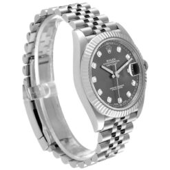 Đồng hồ Rolex Datejust 126334 41mm Steel White Gold Diamond