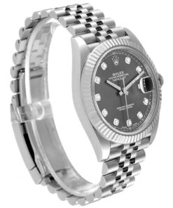 Đồng hồ Rolex Datejust 126334 41mm Steel White Gold Diamond