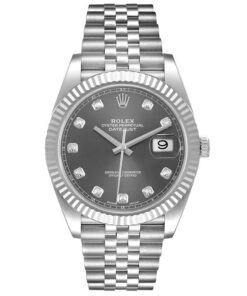 Đồng hồ Rolex Datejust 126334 41mm Steel White Gold Diamond chính hãng