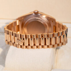 Đồng hồ Rolex Day-Date 228345RBR 40mm Chocolate Set with Diamond Rose Gold cao cấp