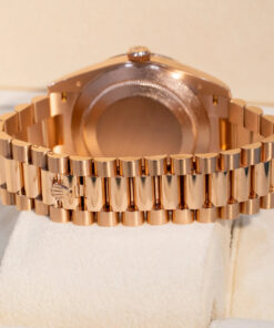 Đồng hồ Rolex Day-Date 228345RBR 40mm Chocolate Set with Diamond Rose Gold cao cấp
