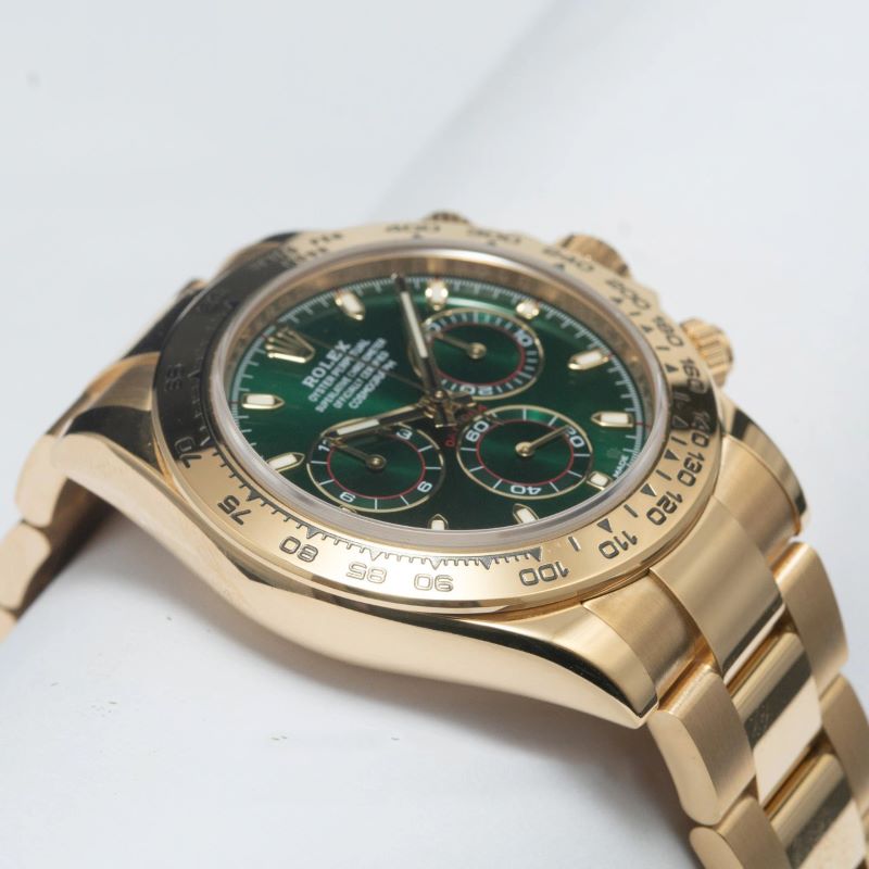 Đồng Hồ Rolex Cosmograph Daytona 116508 Mặt Số Xanh Lá
