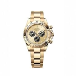 Đồng Hồ Rolex Cosmograph Daytona 126508 Mặt Số Vàng Champagne Đen