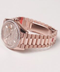 Đồng Hồ Rolex Day-Date 40 228345RBR Mặt Số Đính Kim Cương
