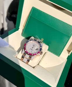 Đồng Hồ Rolex GMT-Master II 126755 SARU-DIAO Vàng Khối 18k Chính Hãng