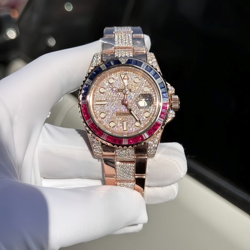 Đồng Hồ Rolex GMT-Master II 126755 SARU-DIAO Vàng Khối 18k Chính Hãng