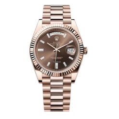 Rolex Oyster Perpetual Day-Date 40 228235 Mặt Số Chocolate