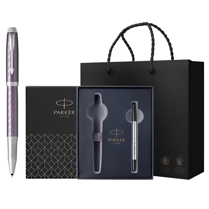 Bộ quà tặng bút ký Parker cao cấp TB4 1975584 tặng kèm 1 ngòi, hộp và túi hãng
