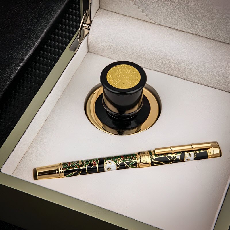 Bút ký tên cao cấp Hero 987 mạ vàng 18k cao cấp chính hãng