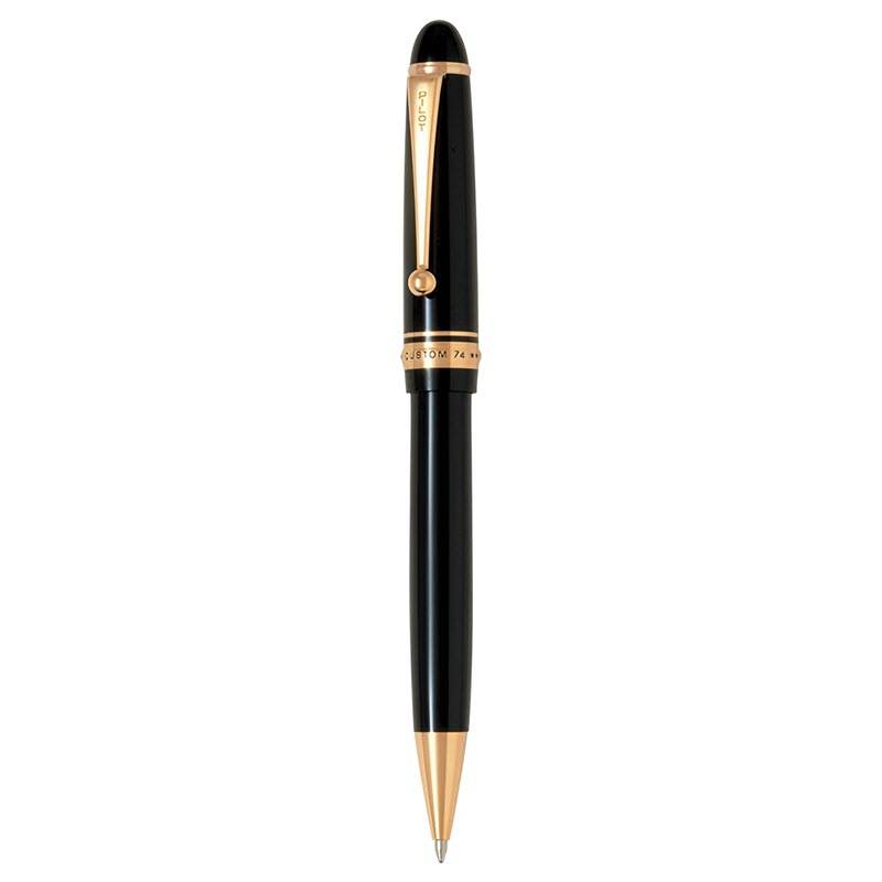 Bút bi ký tên cao cấp Pilot CT 74 màu đen chính hãng mạ vàng 14k