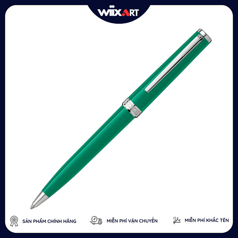 Bút ký Montblanc Meisterstück Pix xanh lục bảo Kugelschreiber