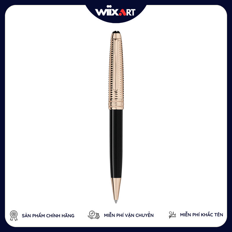 Bút bi ký tên cao cấp Montblanc Meisterstuck Doue Geometry Classique