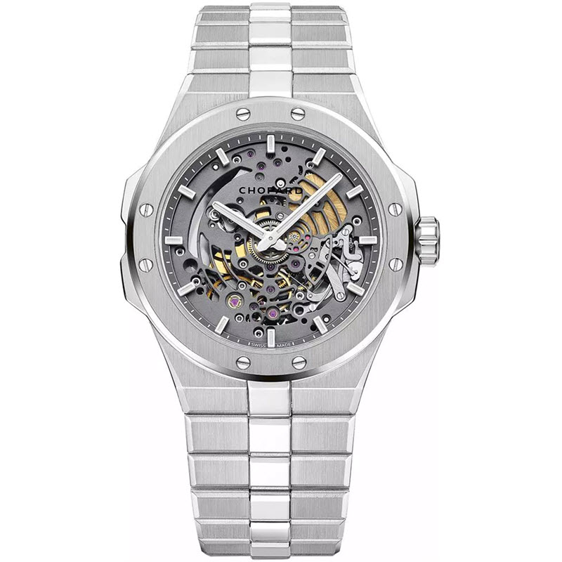 Đồng Hồ Lộ Cơ Chopard Alpine Eagle 298630-3001 Titanium 41mm Cao Cấp