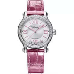 Đồng Hồ Nữ Chopard Happy Sport 278608-3008 Hồng Bản Giới Hạn 33mm
