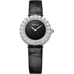 Đồng Hồ Chopard L'heure Du Diamant 13A178-1318 Round Đen 26mm