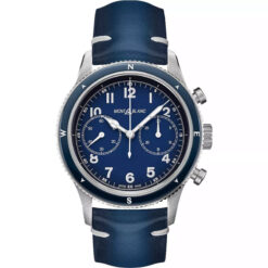 Đồng Hồ Montblanc 1858 126912 Automatic Chronograph Xanh 42mm