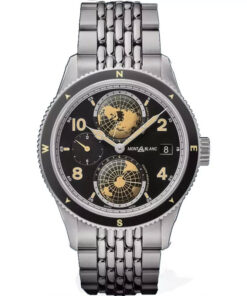 Đồng Hồ Montblanc 1858 Geosphere 125872 Automatic 42mm Dây Titan