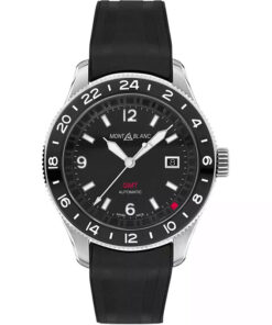 Đồng Hồ Montblanc MB129766 1858 GMT Automatic Date Dây Cao Su 42mm