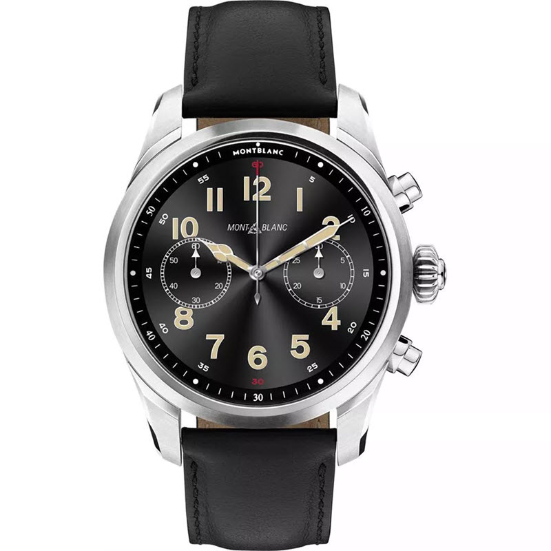 Đồng Hồ Smartwatch Montblanc MB127648 Summit 2+ Đen 43.5mm