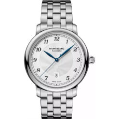 Đồng Hồ Montblanc Star Legacy 128682 Automatic Date Trắng Bạc 42mm