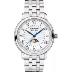 Đồng Hồ Montblanc Star Legacy MB128677 Full Calendar Trắng Bạc 42mm