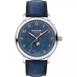 Đồng Hồ Montblanc Star Legacy MB129630 Moonphase Xanh 42mm Dây Da