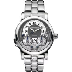 Đồng Hồ Nam Montblanc Nicolas Rieussec 102336 43mm Dây Thép
