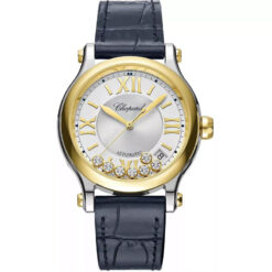 Đồng Hồ Nữ Chopard Happy Sport 278559-4001 36mm Viền Vàng 18K