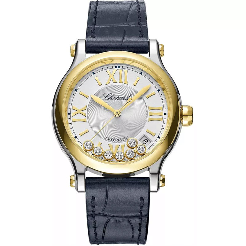 Đồng Hồ Chopard Happy Sport 278559-4001 36mm Viền Vàng 18K