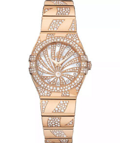 Đồng Hồ Omega Constellation 123.55.24.60.55.011 24mm Full Kim Cương