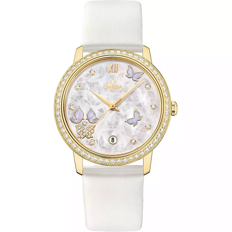 Đồng Hồ Nữ Omega De Ville Prestige 424.57.37.20.55.001 Trắng 36.8mm