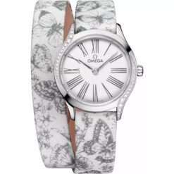 Đồng Hồ Nữ Omega De Ville 428.17.26.60.04.002 Trésor 26mm Dây Đôi