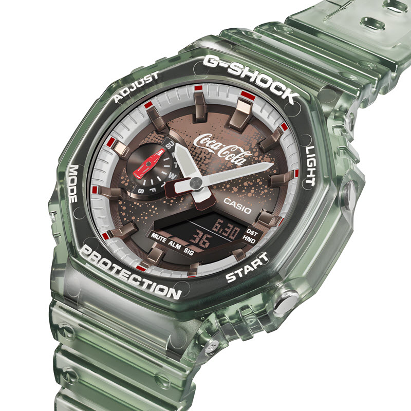 Đồng Hồ Casio Limited G-Shock GA-2100CC-3ADR – Coca-Cola® Phiên Bản Kỷ Niệm 140 Năm - Ảnh 2