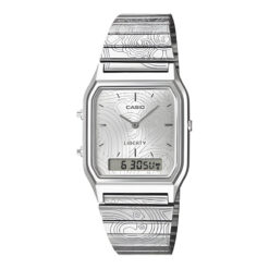 Đồng Hồ Casio Limited Nữ AQ-230ELT-7ADR Analog Digital Retro