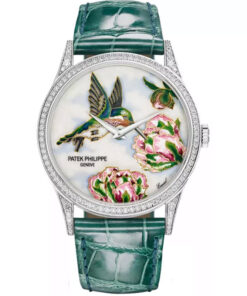 Đồng Hồ Nữ Patek Philippe 5077-100G-042 Hummingbirds 27.5mm Cao Cấp