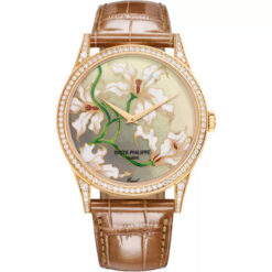 Đồng Hồ Patek Philippe Orchids 5077-100R-036 Nâu 27.5mm