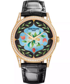 Đồng Hồ Patek Philippe Floral Caprice 5077-100R-045 Màu Đen 27.5mm