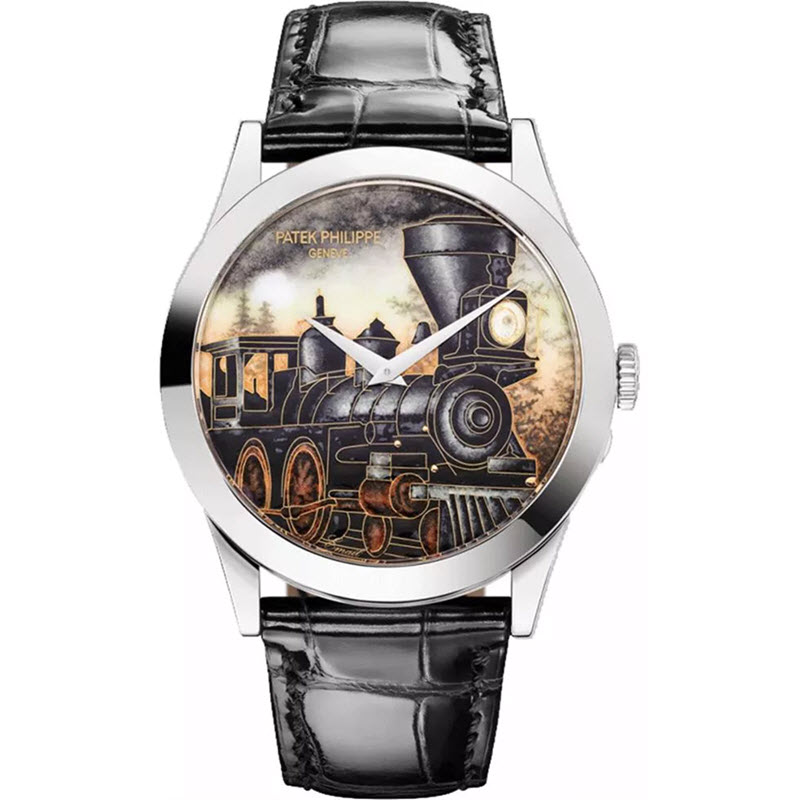 Đồng Hồ Nữ Patek Philippe Steam Locomotives 5089G-076 27.5mm