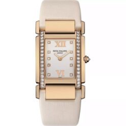 Đồng Hồ Patek Philippe Twenty-4 4920r-010 25*30mm Dây Satin Màu Kem