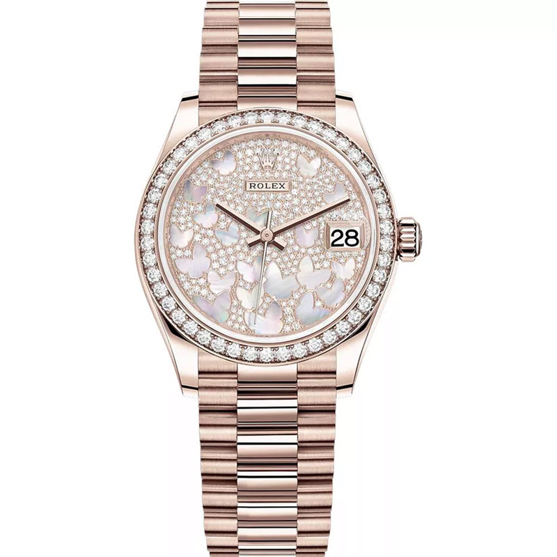 Đồng Hồ Nữ Rolex Datejust 278285RBR-0010 31mm Xà Cừ & Kim Cương