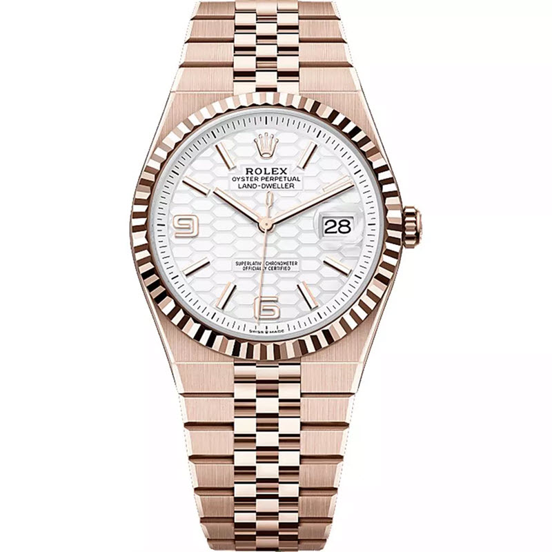 Đồng Hồ Rolex Land-Dweller M127335-0001 Vàng Hồng 40mm