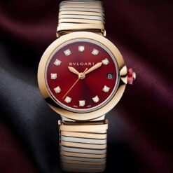 Bvlgari LVCEA Tubogas 103123 – Dây Tubogas Mềm Mại, Máy Automatic, Chống Nước 5 ATM