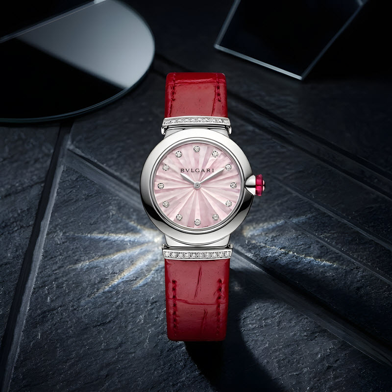 đồng hồ bvlgari lvcea intarsio 103619 quartz 28mm