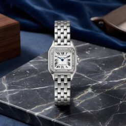 Đồng Hồ Cartier Panthère De Cartier WJPN0006 - Viền Bezel Đính 36 Viên Kim Cương, Vương Miện Đính Kim Cương, Khóa Gấp Ẩn Tinh Tế