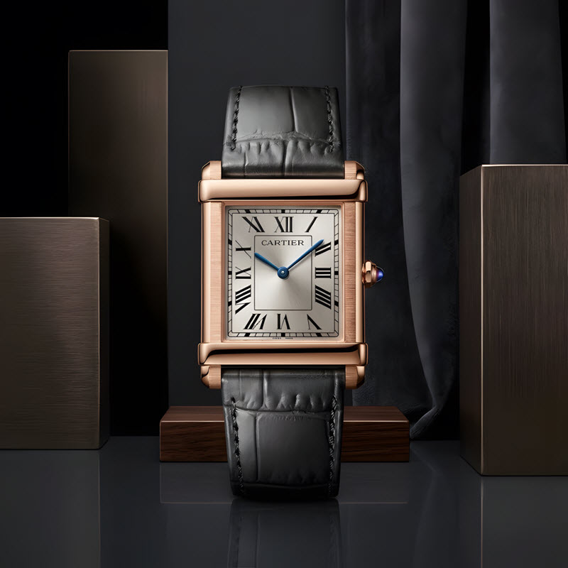 đồng hồ cartier tank chinoise wgta0075